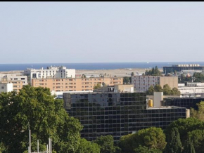Grand Appartement 5 chambres, 5 télévision , 95 m2, vue mer, tramway sur place, gare train 2 min, aéroport 5 min , Large Apartment 5 bedrooms, 5 televisions, 95 m2, sea view, tram on site, train stati